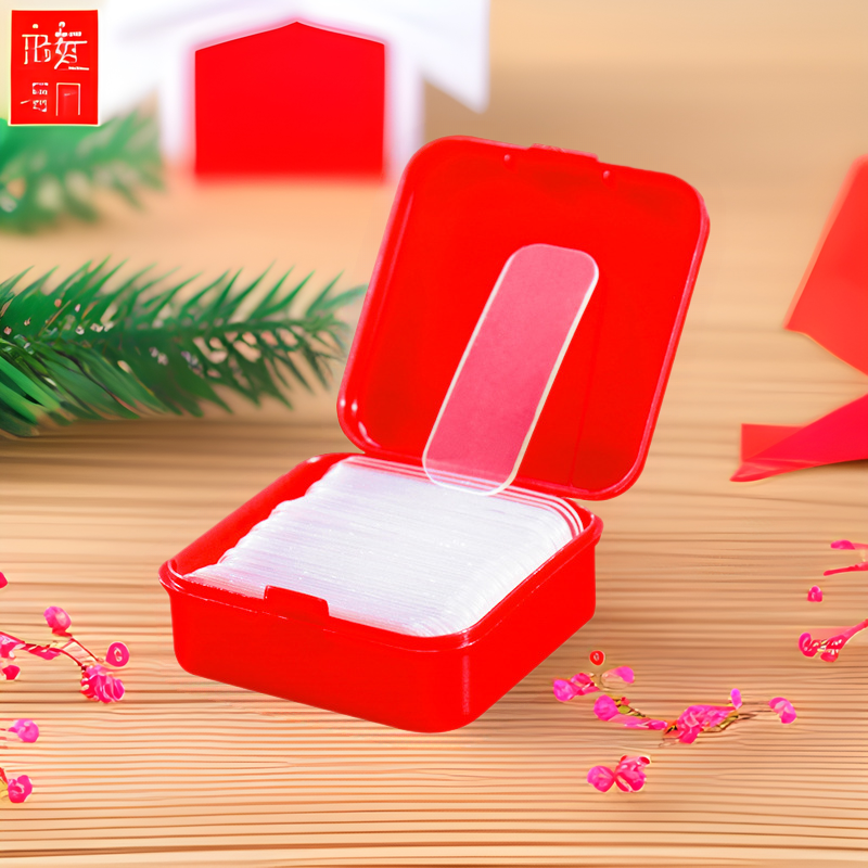 春联双面胶 对联贴 家用无痕贴福字透明双面贴批发对联双面胶