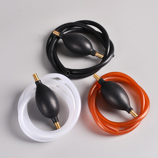 Copper head ball silicone drain pipe thickened high temperature resistant anti-oxidation water pipe tea slag barrel antifreeze water hose spare parts
