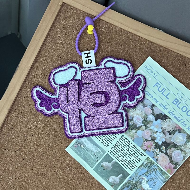 陈奕恒专柜tf家族不织布包包挂件蕾丝大头花边卡套应援棒明星周边|undefined