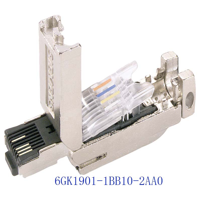6GK1901-1BB10-2AA0西门子RJ45接头180°工业以太网TP4芯线缆插口