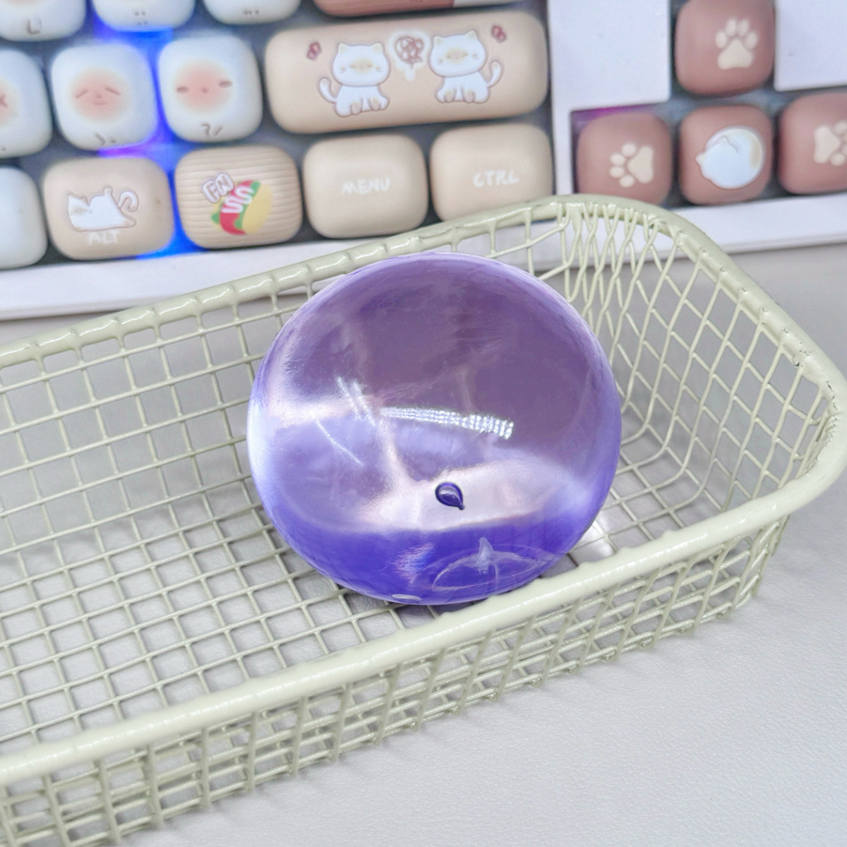 6cm purple [opp bag]