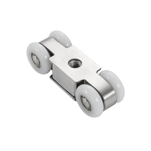 Stainless steel door pulley sliding door hanging wheel balcony kitchen sliding door door wheel hanging track pulley 4-wheel