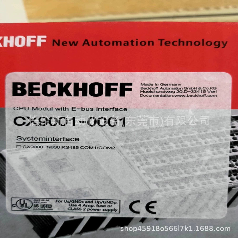 CX9001-0001 Промышленный компьютерный контроллер Beckhoff, новая оригинальная скидка