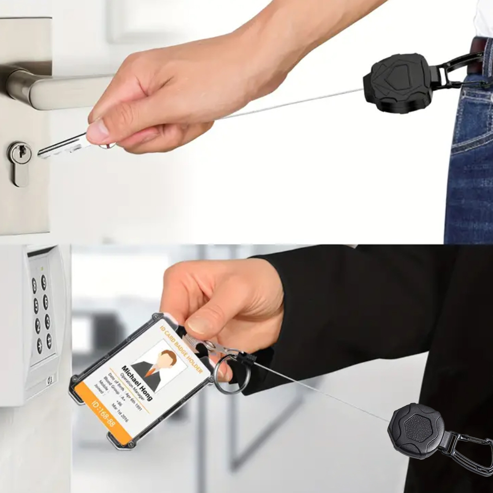 al aire libre escalada montaña hebilla de alambre de acero alta hebilla de fácil tracción de cuerda de tracción de alta elasticidad portátil anti-perdida y fácil tracción de cubierta de clip