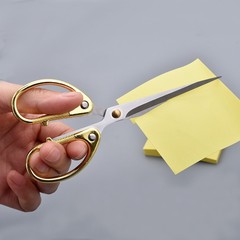 Household goods thick zinc alloy stainless steel student scissors household scissors hot-selling office small scissors