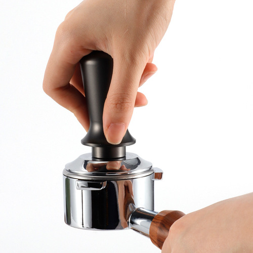 New elastic constant pressure stainless steel tamper 51/53/58mm coffee tamper tamping hammer filling device