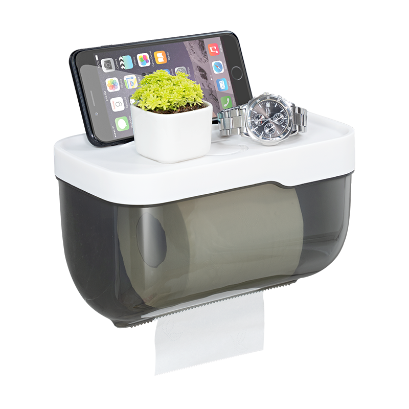 Toilet Tissue Box Waterproof Punch-free Toilet Paper Toilet Hand Paper Box Toilet Paper Rack Creative Roll Zhengzhi