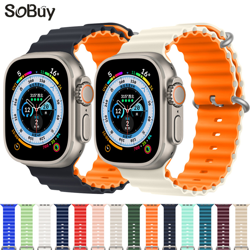 Suitable for Apple watch strap iWatch 7...