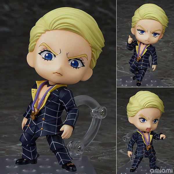 Фигурка в стиле JoJo (Chibi) — ~10 см коллекционная, цветная коробка, дисплей