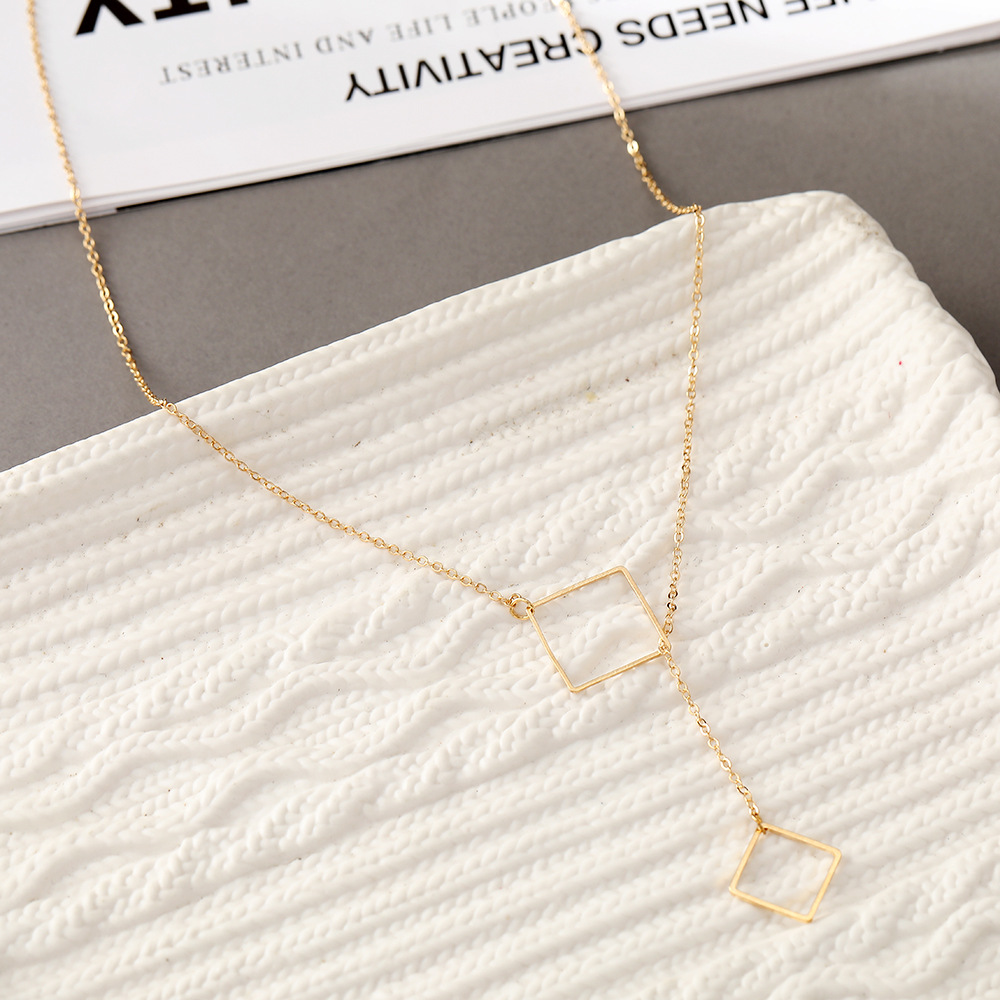 Fashion New Personality Simple Alloy Necklace Wholesale display picture 3