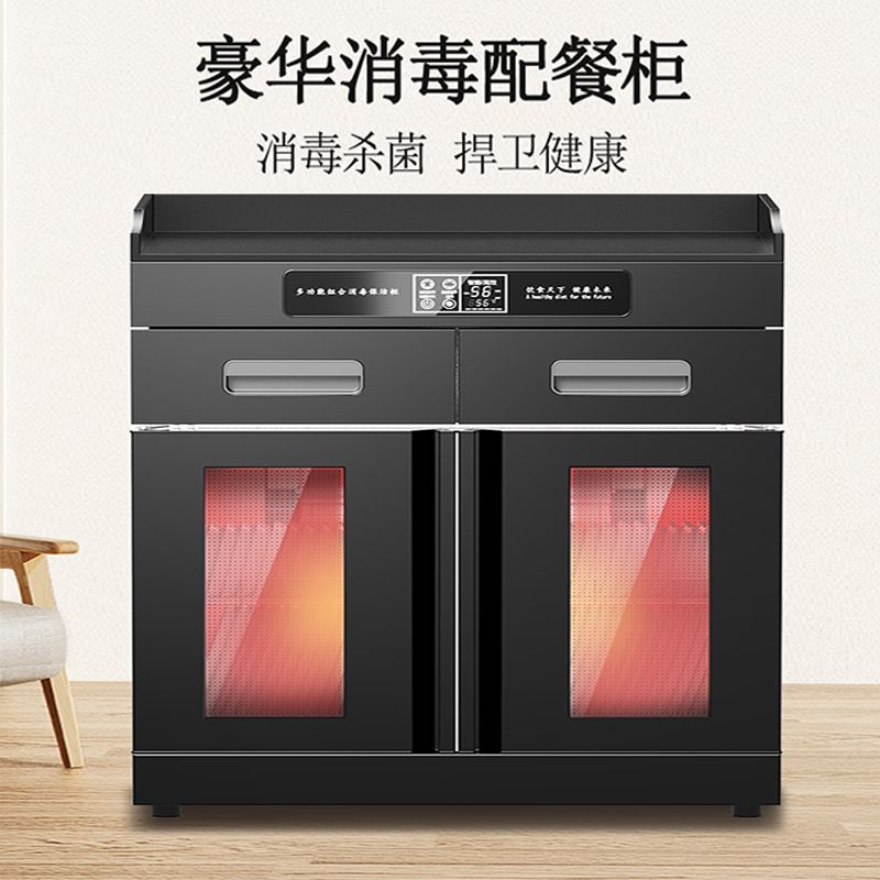 gabinete de desinfección de escritorio especial para restaurantes comerciales y restaurantes, gabinete de desinfección multifuncional para palillos y desinfección de comedor con secado