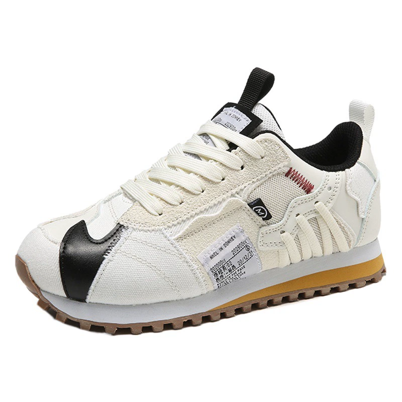 Винтажная обувь Forrest Gump Niche Waffles, женская зимняя Новая повседневная амортизирующая обувь для бега 2022 года, модные Универсальные кроссовки