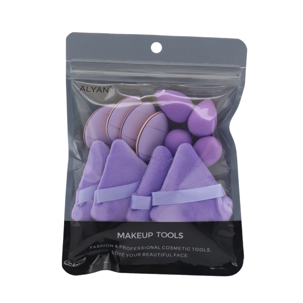 143g Weight Makeup Puff Makeup Tools Types 1 Set Quantity Sponge Material Solid Color Pattern Simple Style Style Simple Style Solid Color Sponge Makeup Puff 1 Set 1