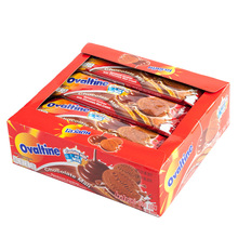 泰國進口網紅零食食品阿華田Ovaltine麥芽巧克力奶油夾心餅干盒裝