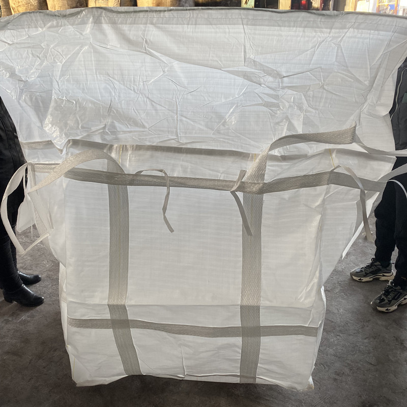 出口秘鲁2吨建筑材料 矿业吨袋 井字兜底高承重大吨包 2吨子母袋