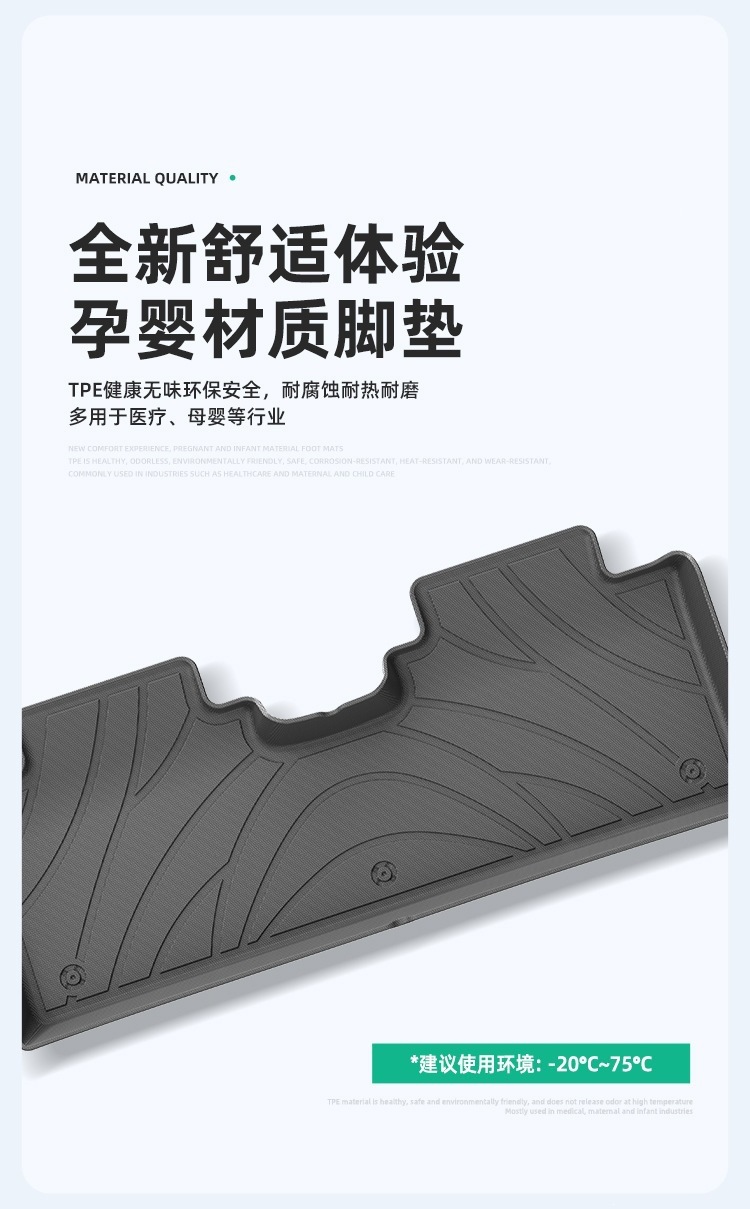 Suitable for 26 Models of Galaxy Star 7 Car Floor Mats, Special Tpe Floor Mats, Trunk Mats, and Seat Back Cushions