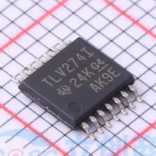 原装正品 TLV274IPWR TSSOP-14 四路、16V、3MHz 运算放大器芯片