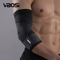 VBOSI спортивные налокотники на открытом воздухе теплый вязаный теннис под давлением баскетбол отжимания фитнес-защитное снаряжение оптовая продажа