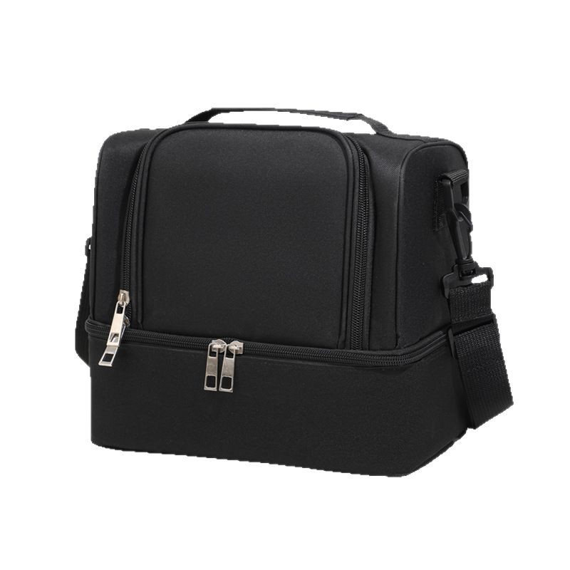 Bolsa de lonchera portátil de gran capacidad Bolsa bento de aislamiento térmico grueso de papel de aluminio con bolsa de arroz Bolsa de picnic al aire libre Bolsa de comida para acampar