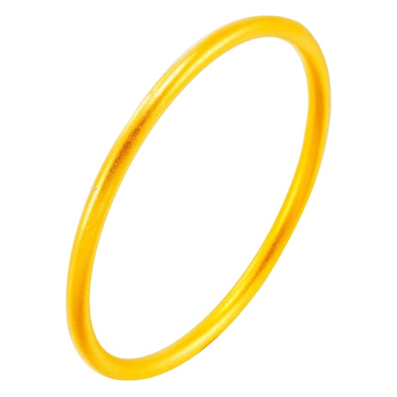 Pulsera de patrimonio antiguo imitación 24K oro esmerilado artesanía pulsera femenina estilo étnico imitación 3D oro duro arena oro mano joyería