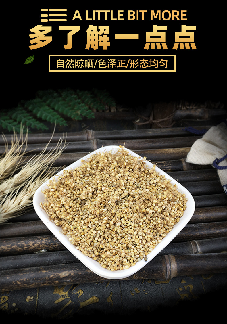 Gu Ya Sprouted Rice Grain 500g Dried TCM Herb for Decoction and Tea key features