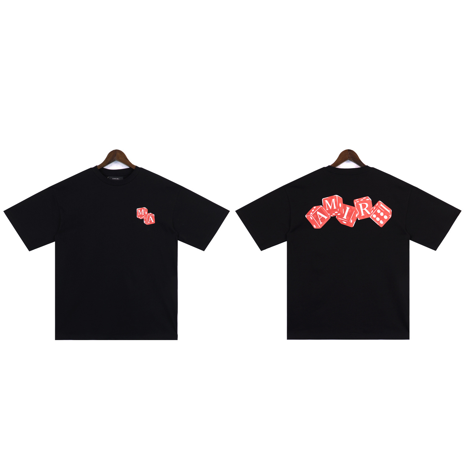 Am24 nuevo logo camiseta de manga corta número 22 lavado retro pareja tendencia deportes 5 puntos pantalones cortos traje 1ri