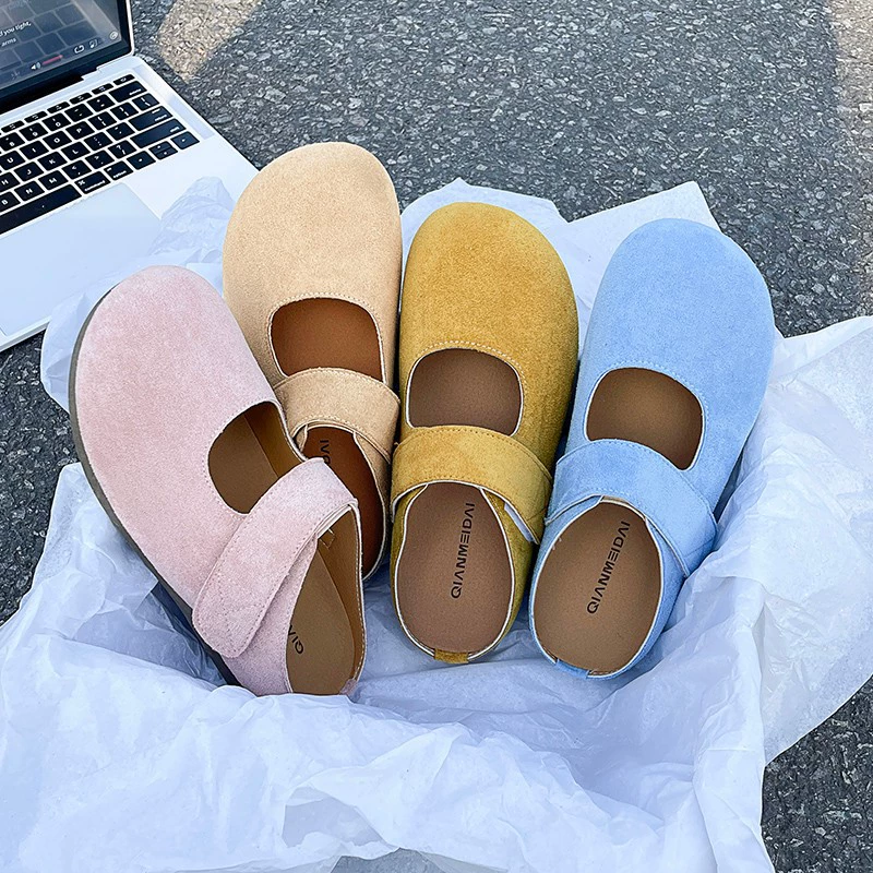 Женские туфли Birkenstock с внутренним увеличением, 2025, на толстой подошве, полуботинки, весенняя новинка, мягкая подошва.