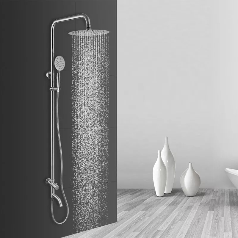 Conjunto de salida de agua única de acero inoxidable cepillado