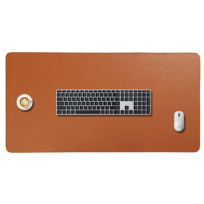 Cojín de mesa personalizado a prueba de agua a prueba de aceite cojín de cuero super grande cojín de ratón teclado cojín de empresa de oficina con LOGO multicolor
