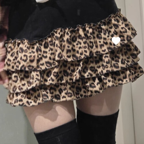 Slimming pure cotton chiffon cake skirt puff skirt mini base skirt floral short skirt lace half skirt for women