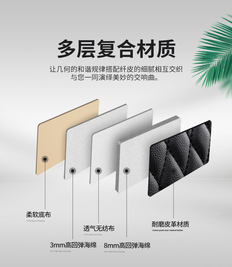 The new car cushion is fully surrounded by the four seasons universal seat cushion leather seat cover car decorative seat cover seat cover manufacturers foreign trade