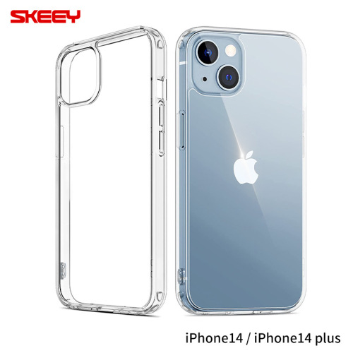 Not easy to yellow, suitable for Apple 15 mobile phone case, transparent Apple iphone 15pro hard shell, Apple 14 mobile phone case