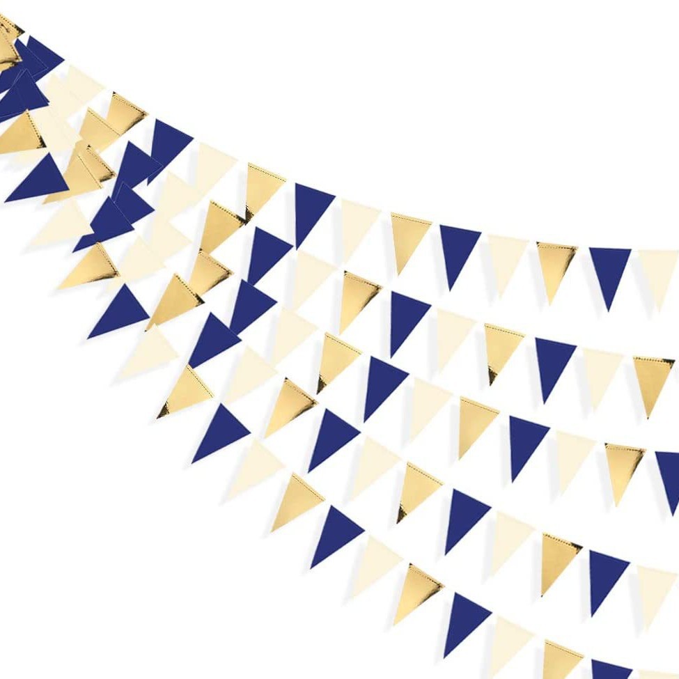 미러 골드 + 베이지 + 사파이어 블루