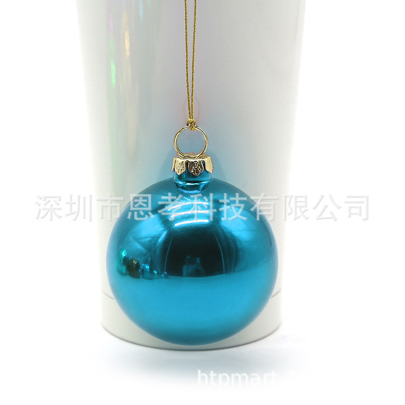 4cm熱昇華転写クリスマスボール熱転写可能クリスマスボール一枚ずつ印刷可能|undefined