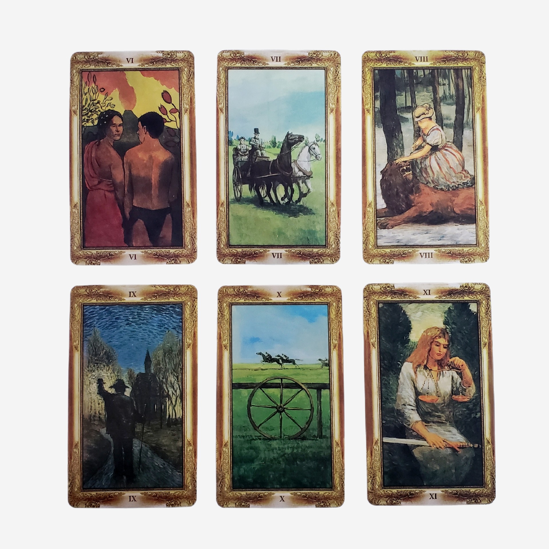 Impressionist Tarot Card Game For Parties And Tabletop Strategy_voghion.com