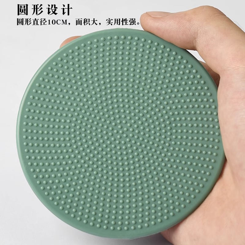 Suministros de impresión de Ma Lian, impresión convexa, molienda 10cm, arte al por mayor, molienda de impresión convexa de Ma Lian, conjunto de mango verde