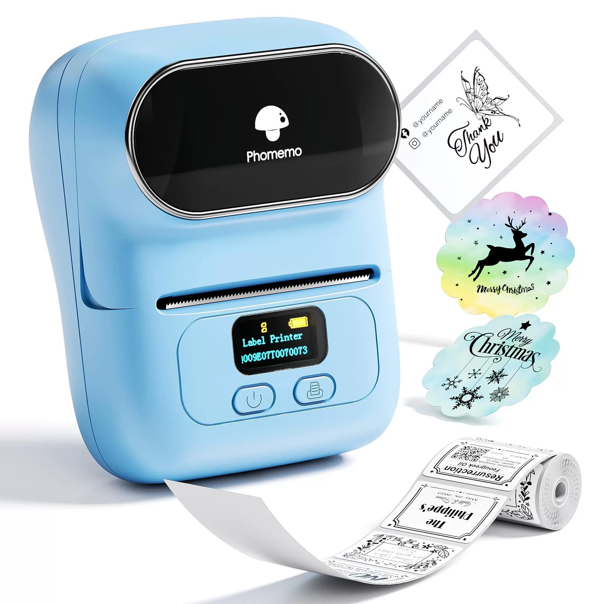 Phomemo Printer, mobile phone, bluetooth