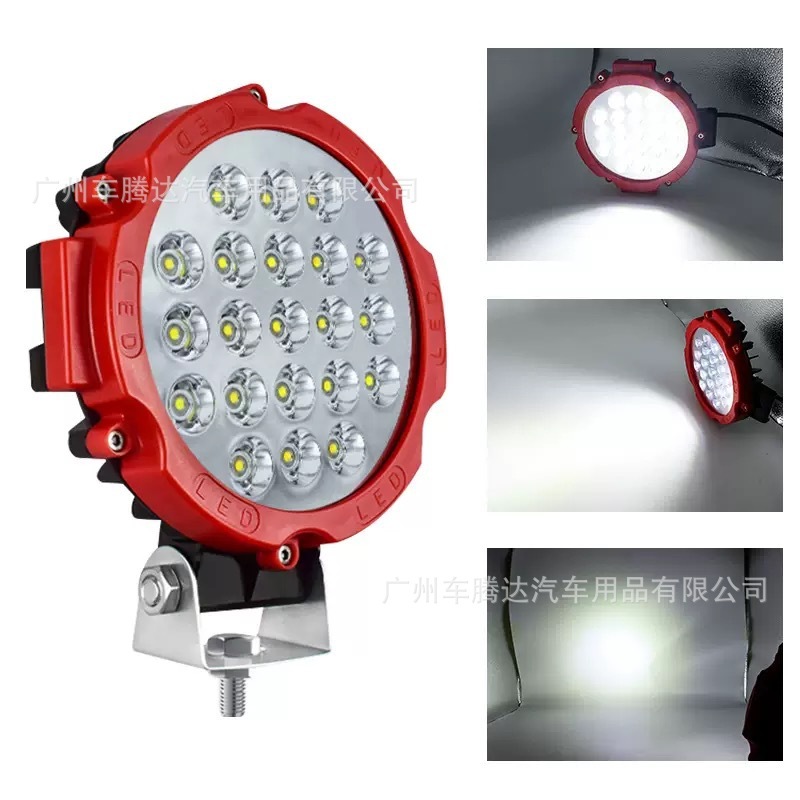 eBay クロスボーダー特別供給車 LED 7 インチ 63 ワット作業灯スーパーオフロード車ライト修正された超高輝度検査ライトスポットライト|undefined