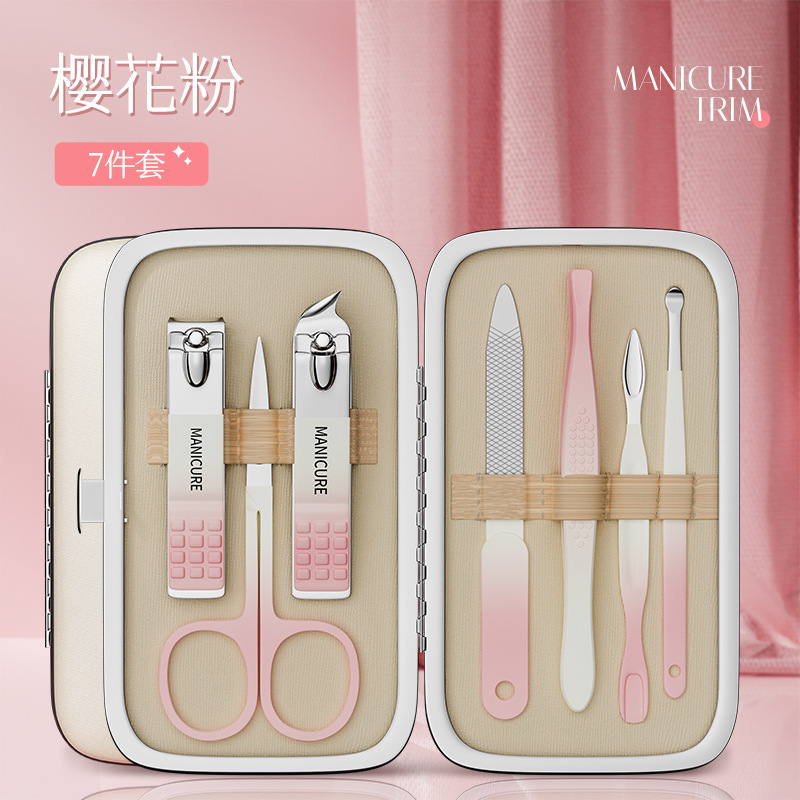 Cortadora de uñas, nuevo conjunto de cortadores de uñas inclinados, herramientas personalizadas para mujeres, cortadora de uñas doméstica única.