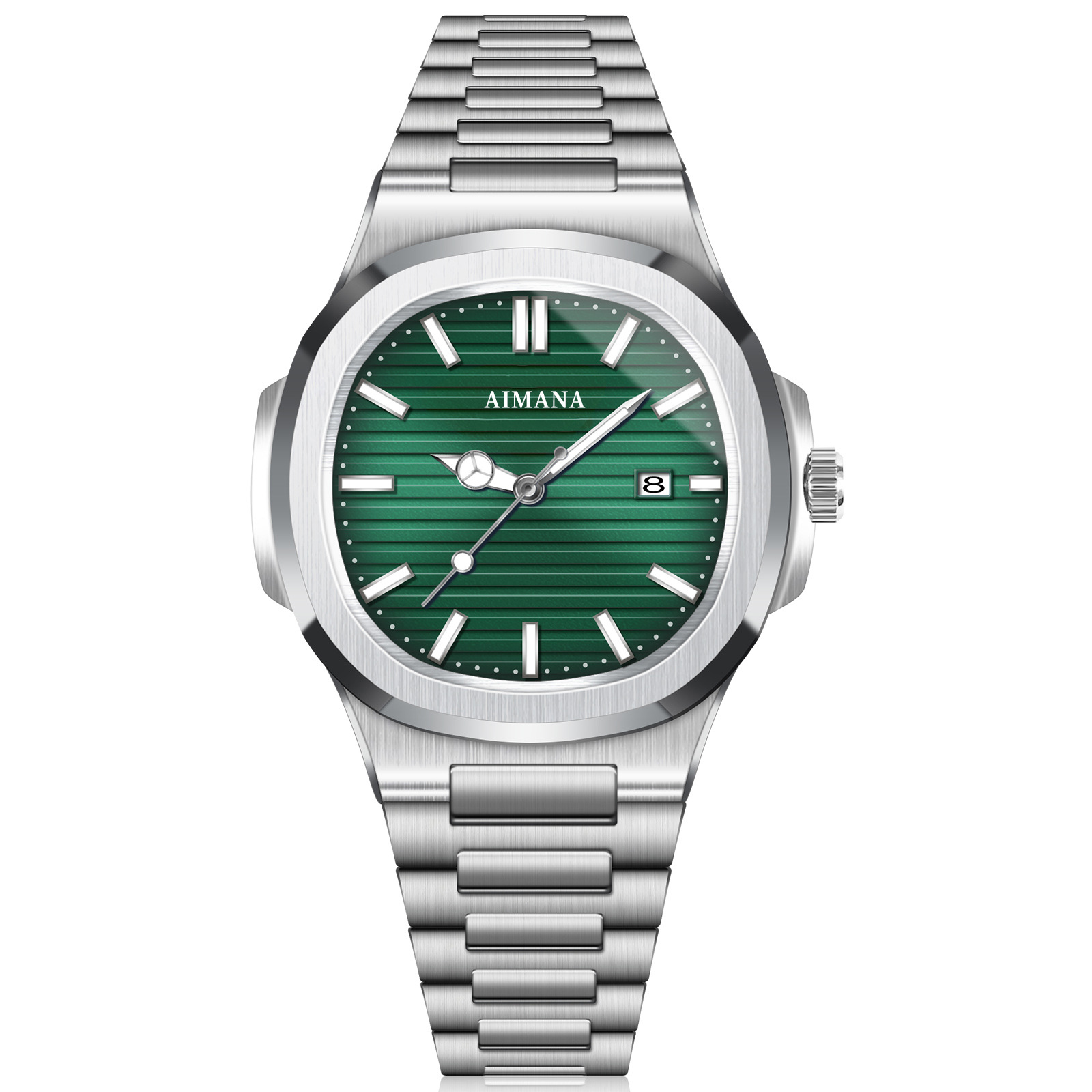 8602 실버 쉘 녹색 표면 강철 스트립