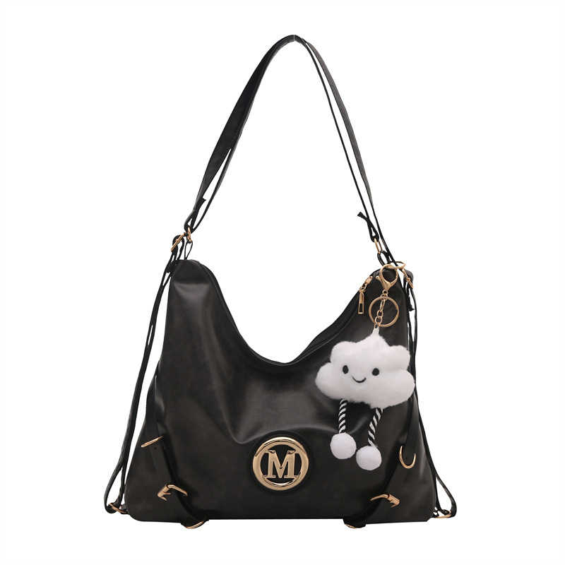 Retro Meirade gran capacidad tote bag mujer 2024 nuevo multifuncional mochila de alto nivel sensación de mochila versátil