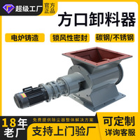 旋转供料卸料器叶轮给料机 环保方口出料阀 电动卸料阀卸灰阀厂家