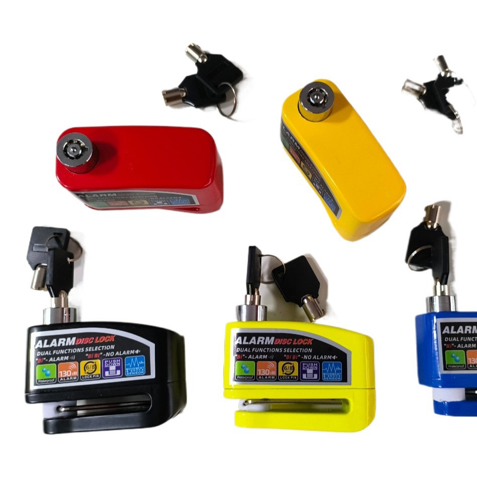 Nuevo bloqueo de alarma seleccionable para motocicleta