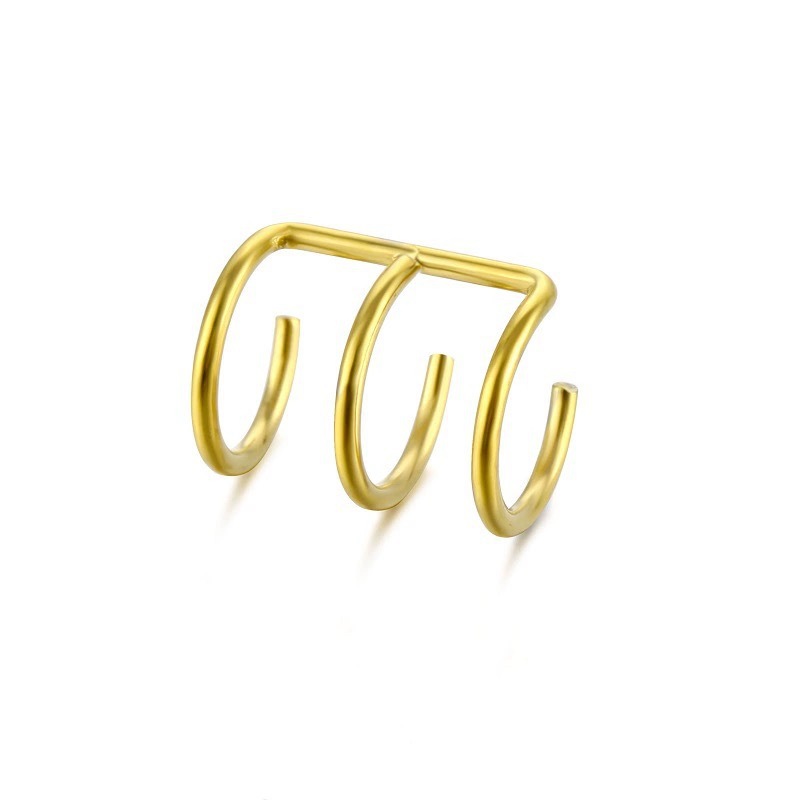 100 joyas de trenzas sucias de hip-hop, hebilla para el cabello, peluca africana, hebilla decorativa de trenzas, hebilla de trenzas sucias de bricolaje transfronterizo de metal