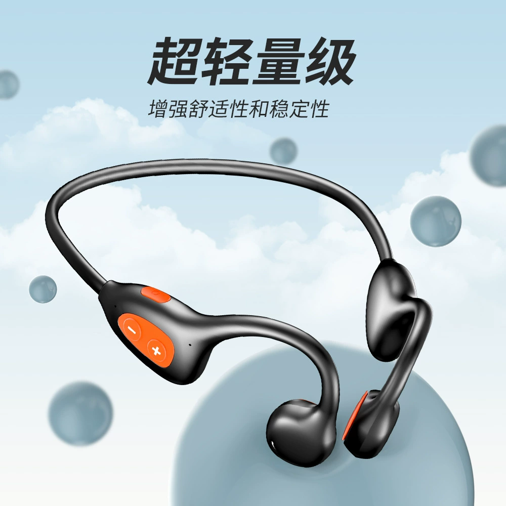 Кросс-кордонное новое Bluetooth-гарнитура, без вставных, для бега, водостойкое, наушник-монтаж, проводящая воздухом костная проводимость, ультра-длинный срок службы батареи, оптом