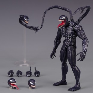 Shf Venom 2 Symbiote Marvel Universe the Amazing Spider-Man Venom Movable Movie Figure Model Toy