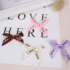 廠家批發公仔love蝴蝶結.禮品喜糖盒diy手打結量大從優顏色齊全