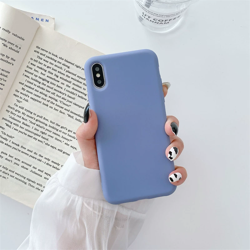 Яблоко, совместимый силиконовый чехол для телефона, матовый iPhone 12, iPhone12 Pro, iphone, 11