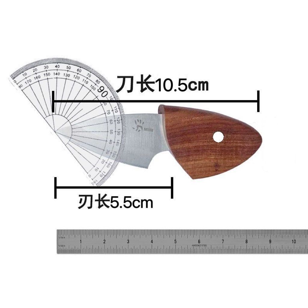 Internet celebridad mini cuchillo de fruta cuchillo expreso Cuchillo pequeño delfín gordo cuchillo de alta dureza cuchillo afilado que acampa cuchillo portátil