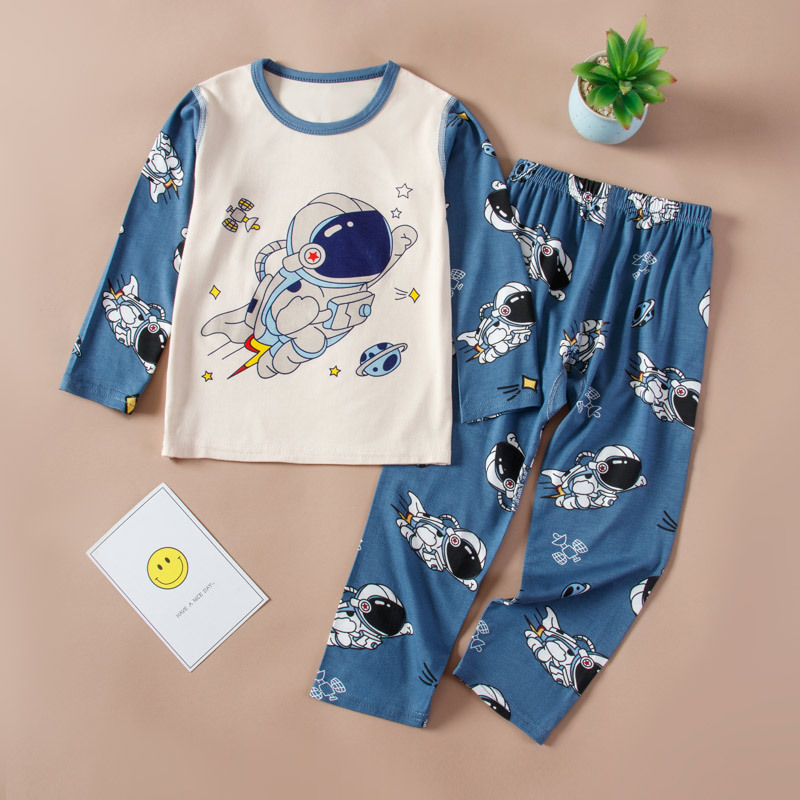 children Underwear suit men and women spring and autumn Long sleeve trousers pajamas CUHK modal Autumn coat Long johns suit